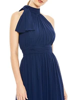 Sleeveless Chiffon Gown