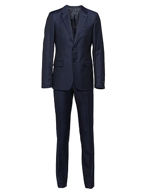 Single-Breasted Wool Suit