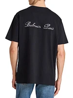 Logo-Embroidered Crewneck T-Shirt
