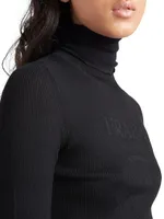 Superfine Wool Turtleneck Sweater