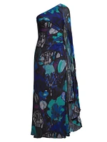 Abby Floral Chiffon Dress