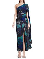 Abby Floral Chiffon Dress