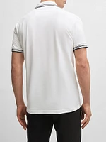 Stretch Cotton Slim Fit Polo Shirt