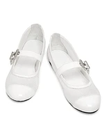 Hanna Mesh Mary Jane Ballet Flats