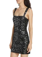 Benson Sequined Minidress