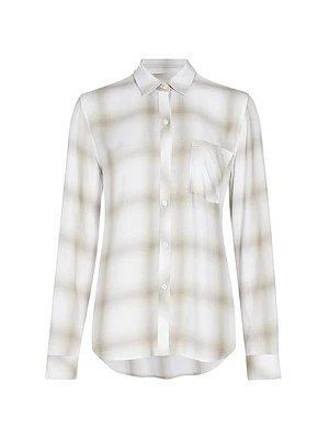Hunter Plaid Button-Up Shirt