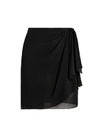 Dorian Linen Voile Mini Skirt