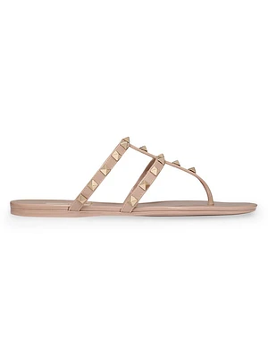 Rockstud Flat Rubber Sandal