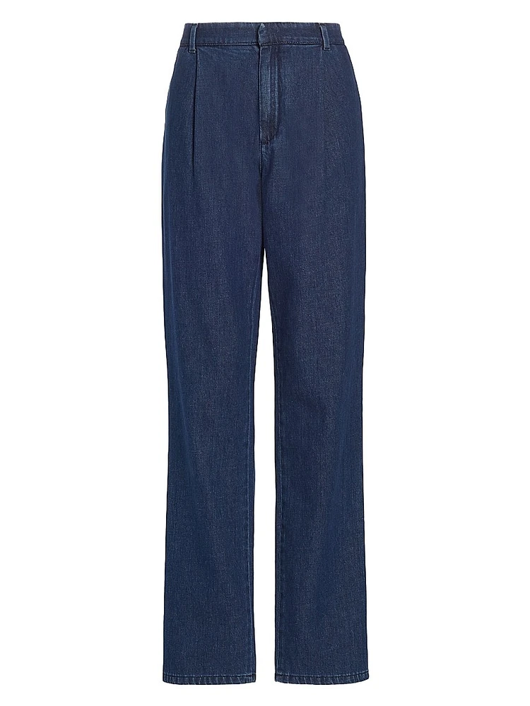 Maggie Denim Straight-Leg Jeans