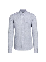 Buba Linen Button-Front Shirt