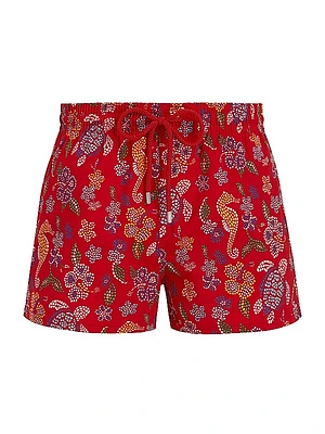 Manta Graphic Swim Trunks
