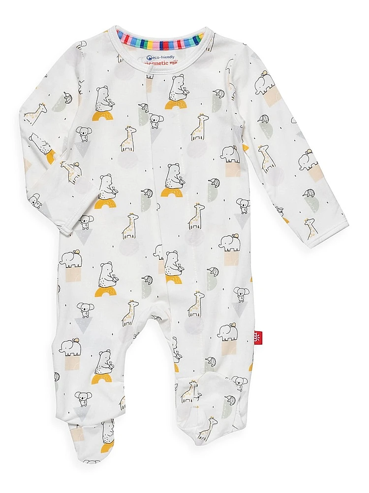Baby's New Kid On The Block Graphic Footie