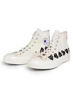 CdG PLAY x Converse Men's Chuck Taylor All Star Multi-Heart High-Top Sneakers