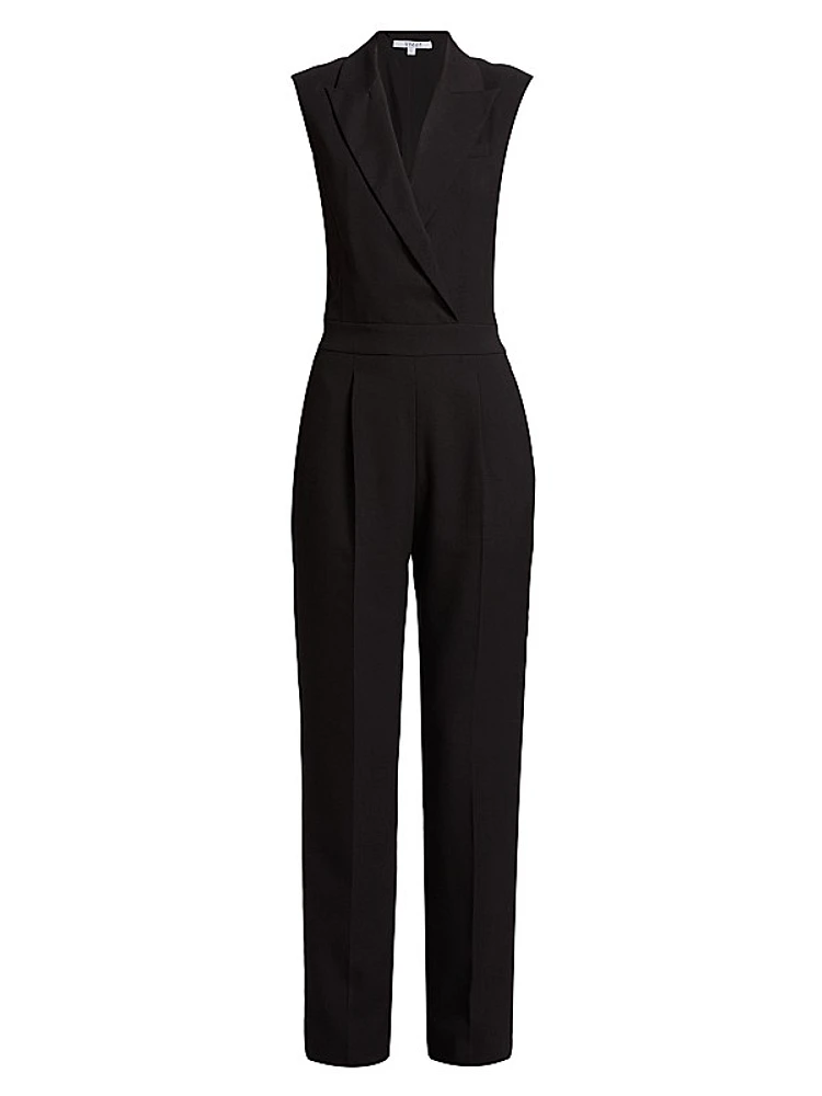 Merrill Sleeveless Blazer Jumpsuit