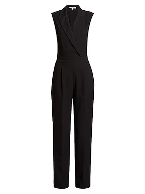 Merrill Sleeveless Blazer Jumpsuit
