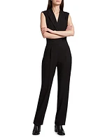Merrill Sleeveless Blazer Jumpsuit