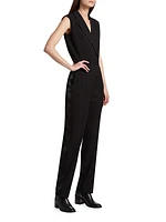 Merrill Sleeveless Blazer Jumpsuit