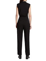 Merrill Sleeveless Blazer Jumpsuit