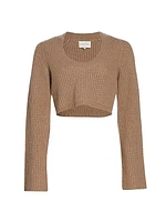 Chante Cashmere Crop Sweater