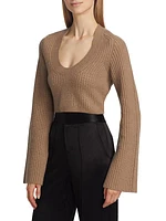 Chante Cashmere Crop Sweater