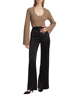 Chante Cashmere Crop Sweater