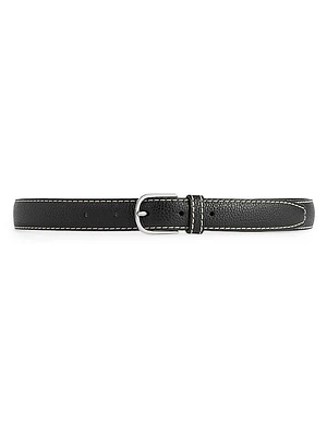 Slim Trouser Leather Belt