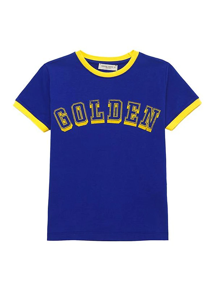 Little Boy's & Boy's Journey Logo Cotton T-Shirt