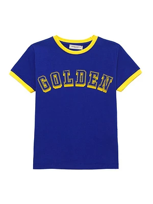 Little Boy's & Boy's Journey Logo Cotton T-Shirt