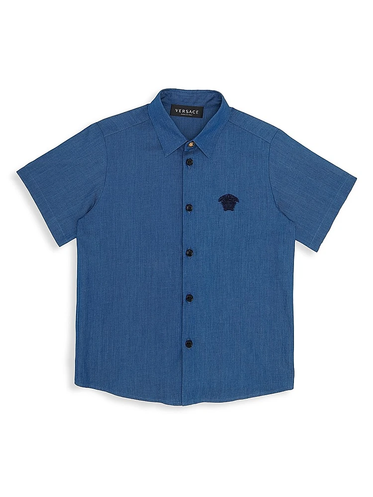 Little Boy's & Boy's Short-Sleeve Shirt