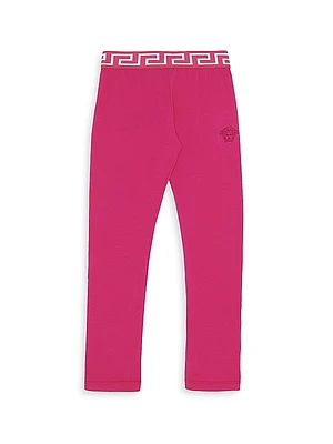 Little Girl's & Girl's Greca Jersey Leggings