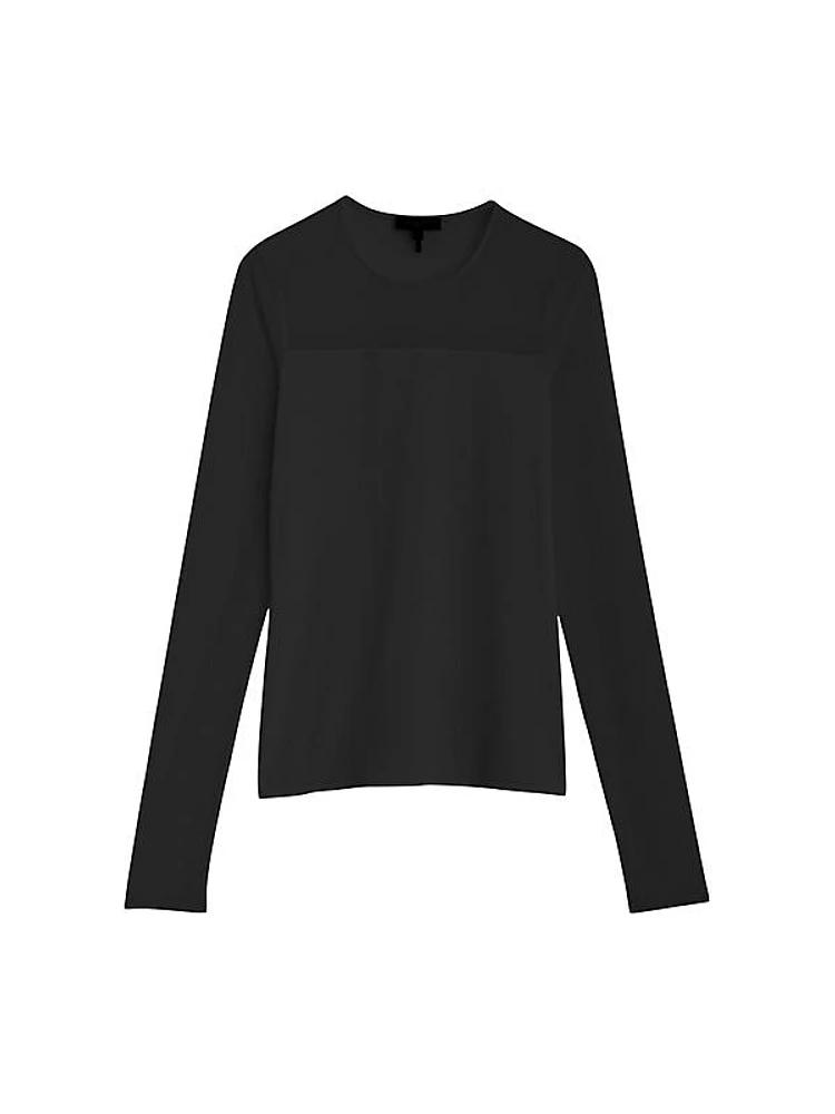 Luca Semi-Sheer Top