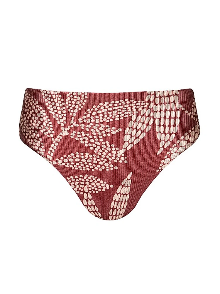 Romy High-Waist Bikini Bottom