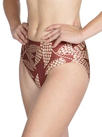 Romy High-Waist Bikini Bottom