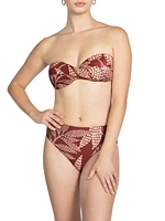 Romy High-Waist Bikini Bottom