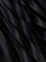 Milly Strapless Pleated Maxi Dress