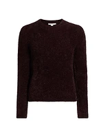 Metallic Eyelash Knit Sweater