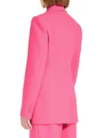 Structured Stretch-Wool Jacket