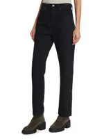 90s Pinch Waist Wide-Leg Jeans