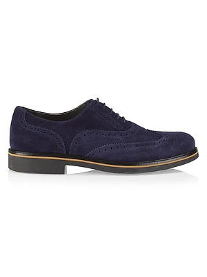 Coringto Suede Wingtip Lace-Up Derbys
