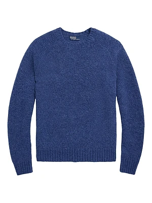 Wool & Alpaca-Blend Crewneck Sweater
