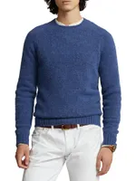 Wool & Alpaca-Blend Crewneck Sweater