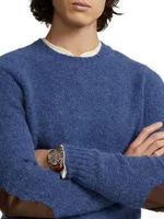 Wool & Alpaca-Blend Crewneck Sweater