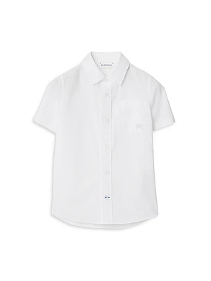Little Boy's & Short-Sleeve Shirt