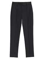 Blaine Straight-Leg Wool Pants