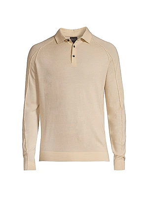 MVP Wool Slim-Fit Polo Sweater
