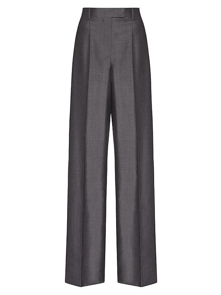 Mohair Canvas Pants