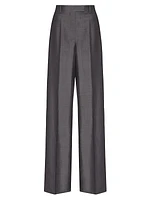 Mohair Canvas Pants