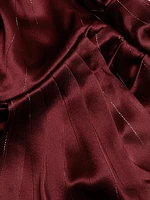 Natalie One-Shoulder Drape Minidress