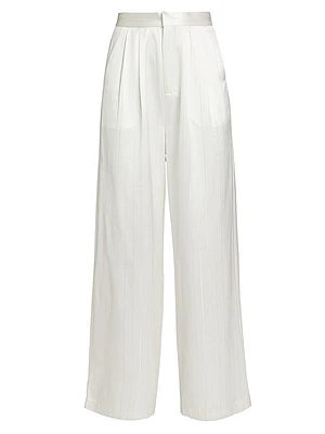 Hester Metallic Stripe Pants
