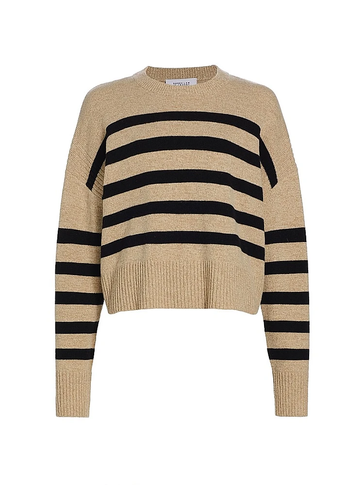 Farah Wool-Blend Stripe Sweater